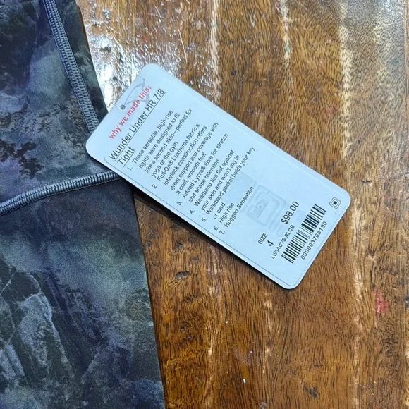 lululemon athletica Wunder Under HR 7/8 Tight - Picture 2 of 4